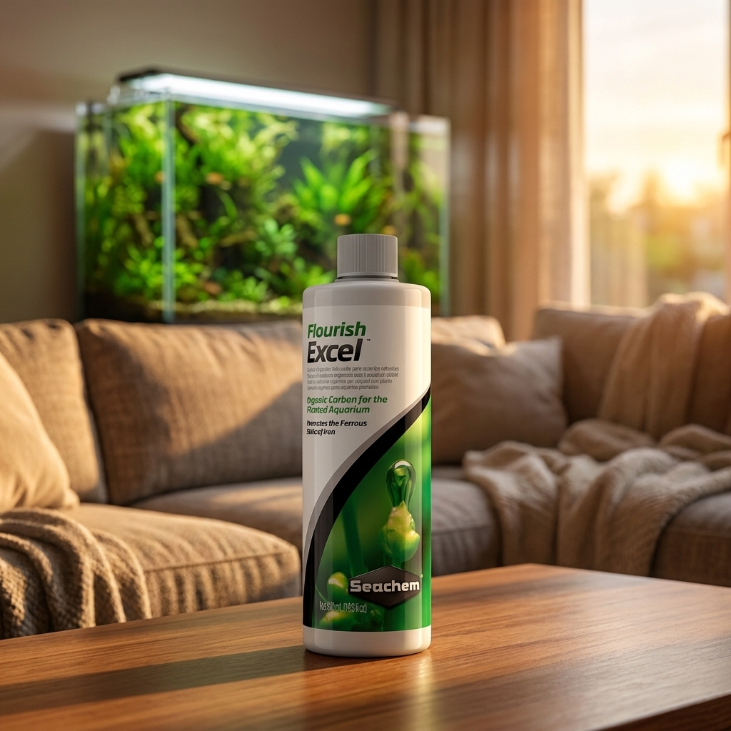 Seachem Flourish Excel węgiel w płynie CO2 500 ml – nawóz węglowy do roślin akwariowych