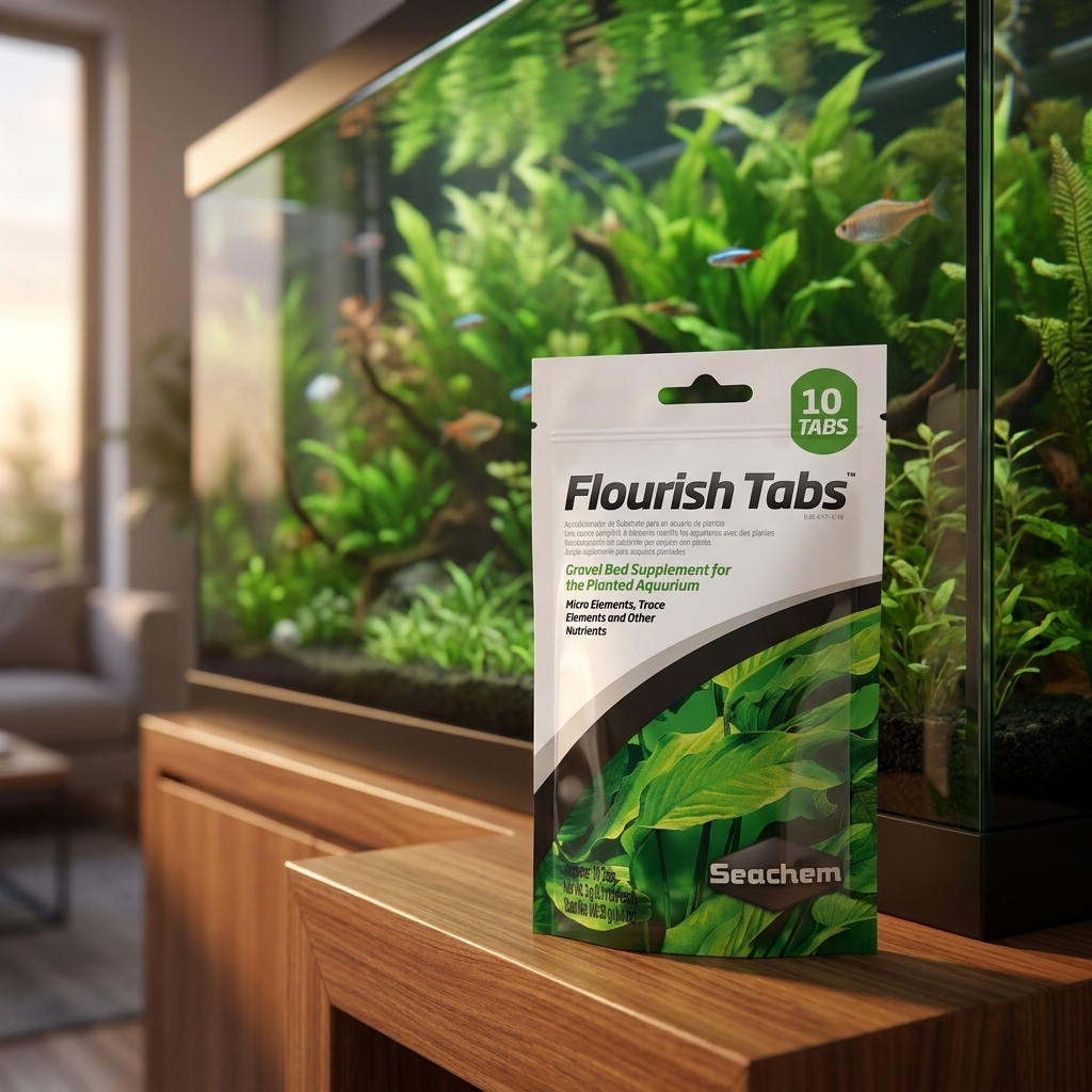 Seachem Flourish Tabs nawóz do roślin akwariowych w tabletkach – bez fosforanów, 10 szt.