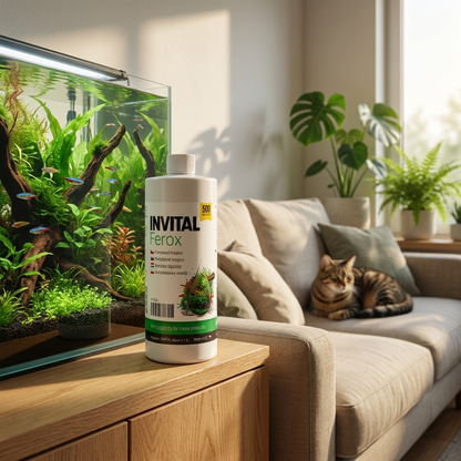 Invital Ferox nawóz do akwarium w płynie 500 ml – żelazo chelatowane DTPA dla roślin