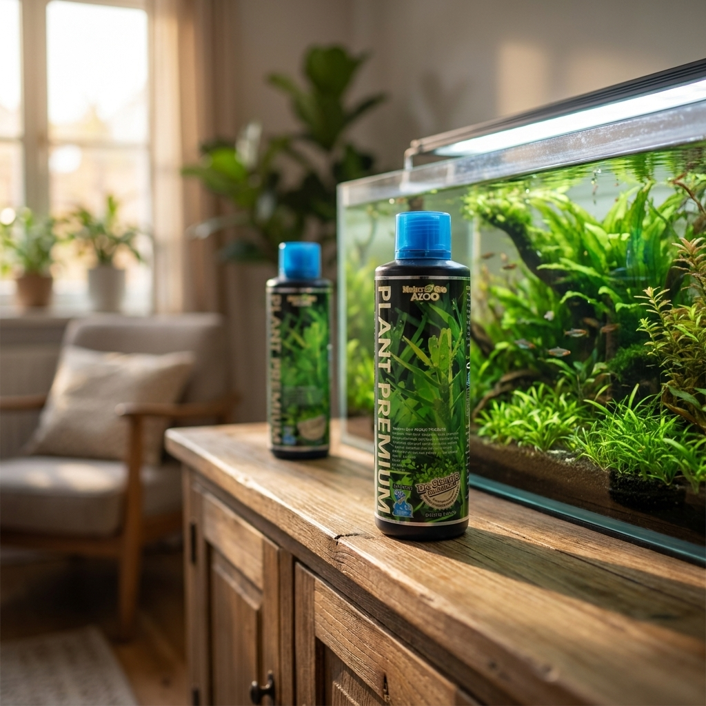 Azoo Nature Gro Plant Premium nawóz do akwarium roślinnego 500 ml – makro i mikroelementy