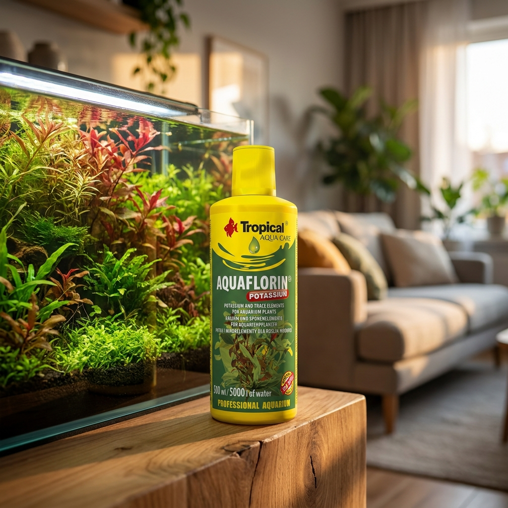Tropical Aquaflorin Potassium 500 ml – nawóz potasowy do roślin akwariowych, płyn