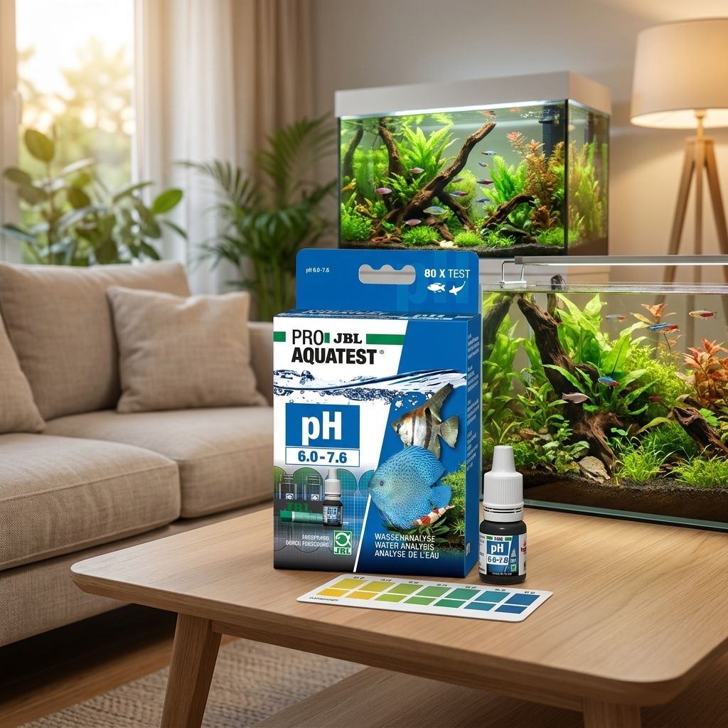JBL ProAquaTest pH 6.0-7.6 – kropelkowy test wody do akwarium słodkowodnego z kontrolą CO2