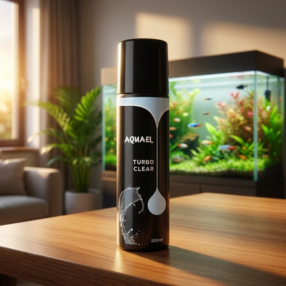 Aquael Turbo Clear preparat klarujący wodę w akwarium 250 ml – do akwariów słodkowodnych