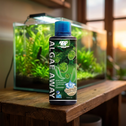 Azoo Algae Away Plus preparat na glony w akwarium 250 ml – do akwariów i oczek wodnych