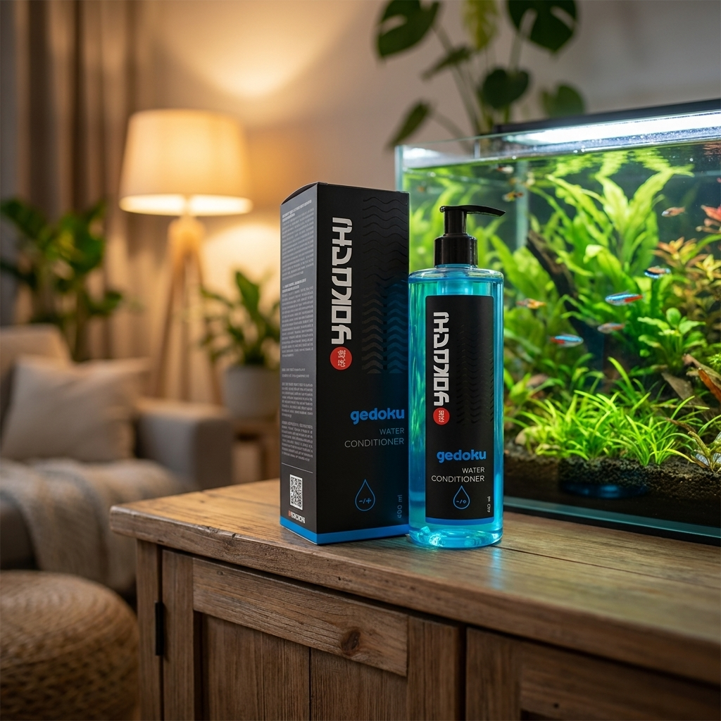 Yokuchi Gedoku uzdatniacz wody do akwarium 400 ml – neutralizuje chlor i chloraminy