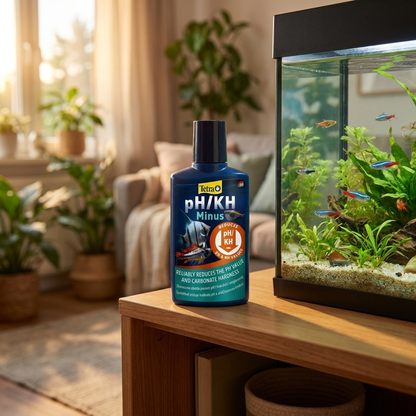 Tetra pH/KH Minus 250 ml – preparat do obniżania pH i twardości węglanowej w akwarium