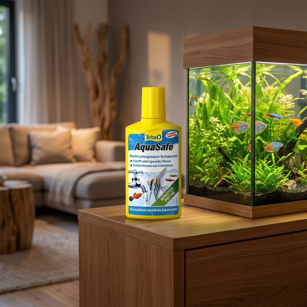 Tetra AquaSafe uzdatniacz wody do akwarium 250 ml – neutralizuje chlor, formuła antystresowa