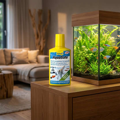 Tetra AquaSafe uzdatniacz wody do akwarium 250 ml – neutralizuje chlor, formuła antystresowa