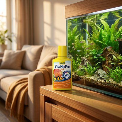 Tetra VitaMinPro 3in1 witaminy i probiotyki do akwarium 100 ml – minerały, płyn