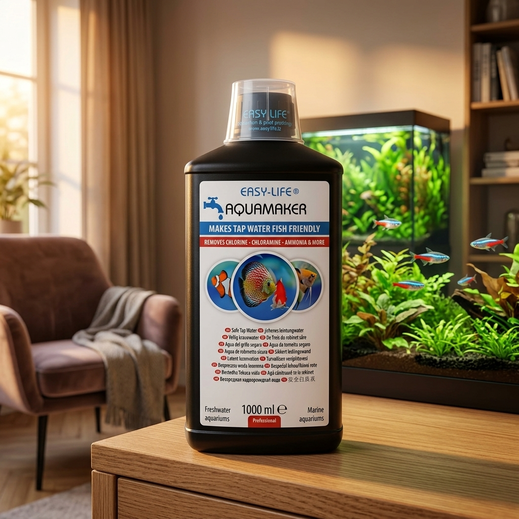 Easy Life AquaMaker uzdatniacz do wody akwariowej 1000 ml – usuwa chlor i metale ciężkie