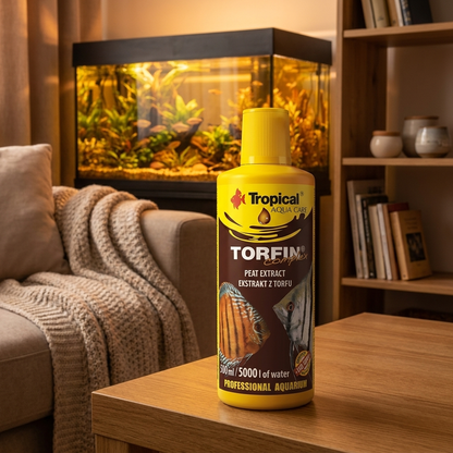 Tropical Torfin Complex 500 ml – ekstrakt z torfu wysokiego do akwarium, czarne wody