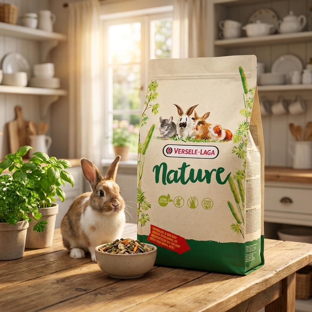 Versele-Laga Cuni Nature karma dla królików 9 kg – bez zbóż, z trawami i ziołami