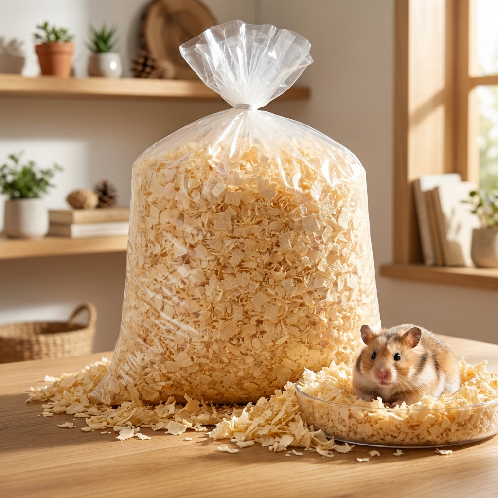 Sweet fox Trociny dla gryzoni i królików 80 l odpylone, z drewna iglastego – 4 kg