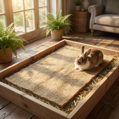 Nobby Mata konopna dla gryzoni i królików 100x40x1 cm – organiczna, chłonna podściółka