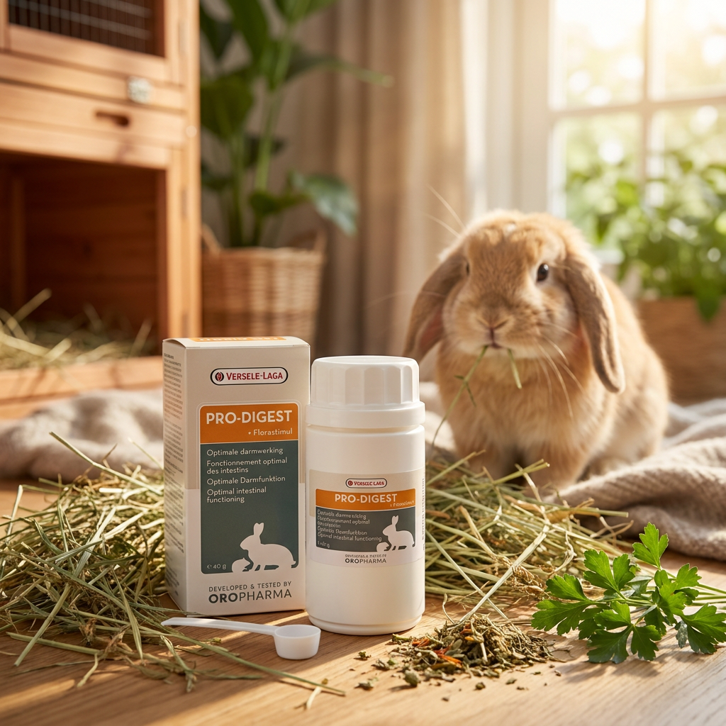 Versele-Laga Oropharma Pro-digest 40 g – prebiotyk na trawienie dla gryzoni i królików, puder