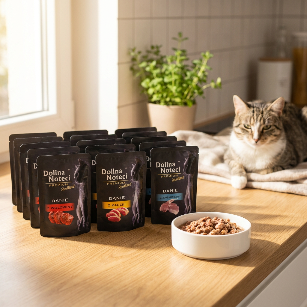 Dolina Noteci Premium mokra karma dla kota sterylizowanego 12x85 g bezzbożowa – mix smaków