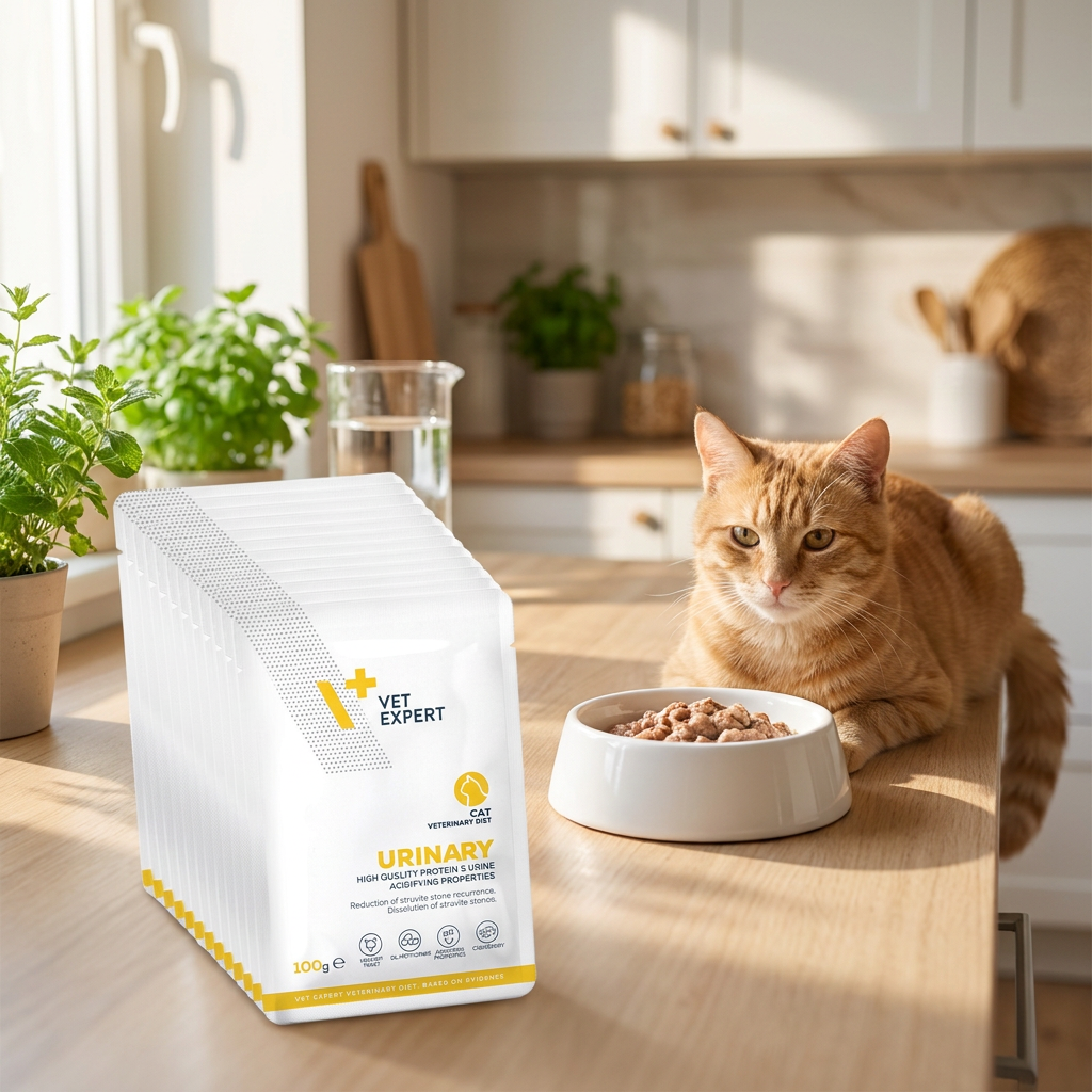 Vet Expert Urinary Cat karma mokra dla kota na układ moczowy 12 x 100 g – kurczak
