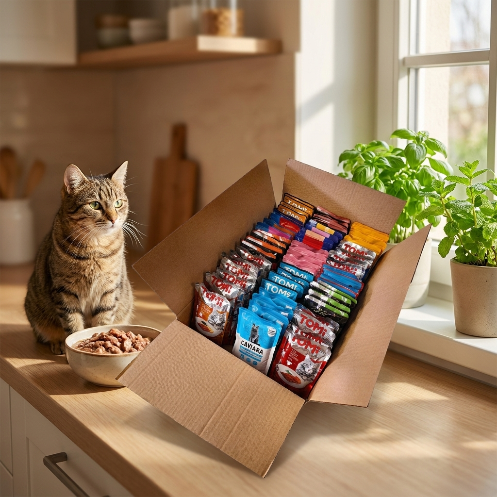Edel Cat Karma mokra dla kota pakiet mieszany 50 saszetek – mix smaków dla kotów dorosłych