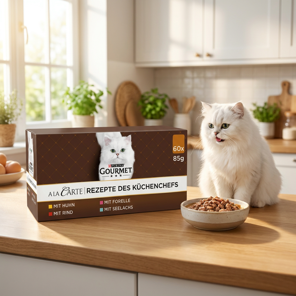 Gourmet A la Carte mokra karma dla kota 60 x 85 g – saszetki, mix smaków mięs i ryb