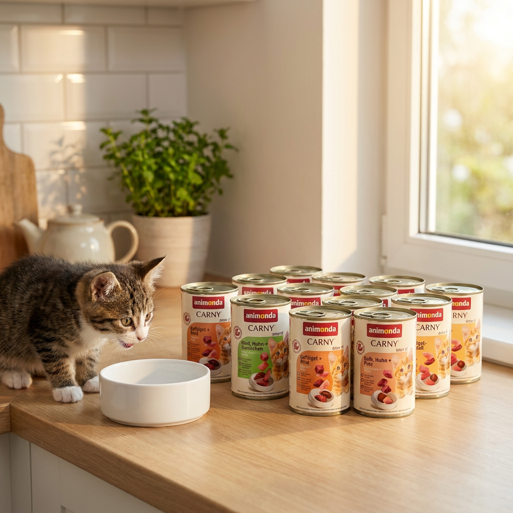Animonda Carny Kitten mokra karma dla kociąt 12 x 400 g bez zbóż – mix 4 smaków