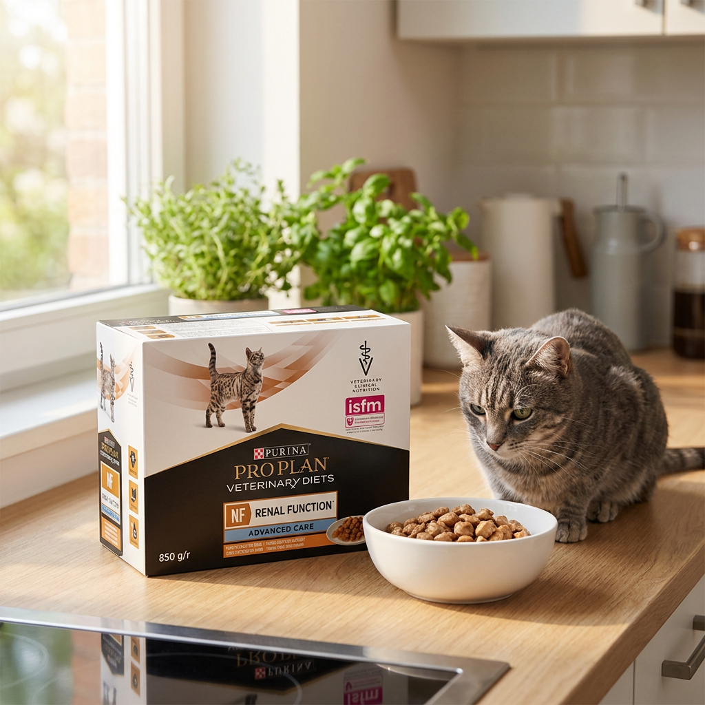 PRO PLAN Veterinary Diets NF Renal Function mokra karma dla kota 10 x 85 g – kurczak