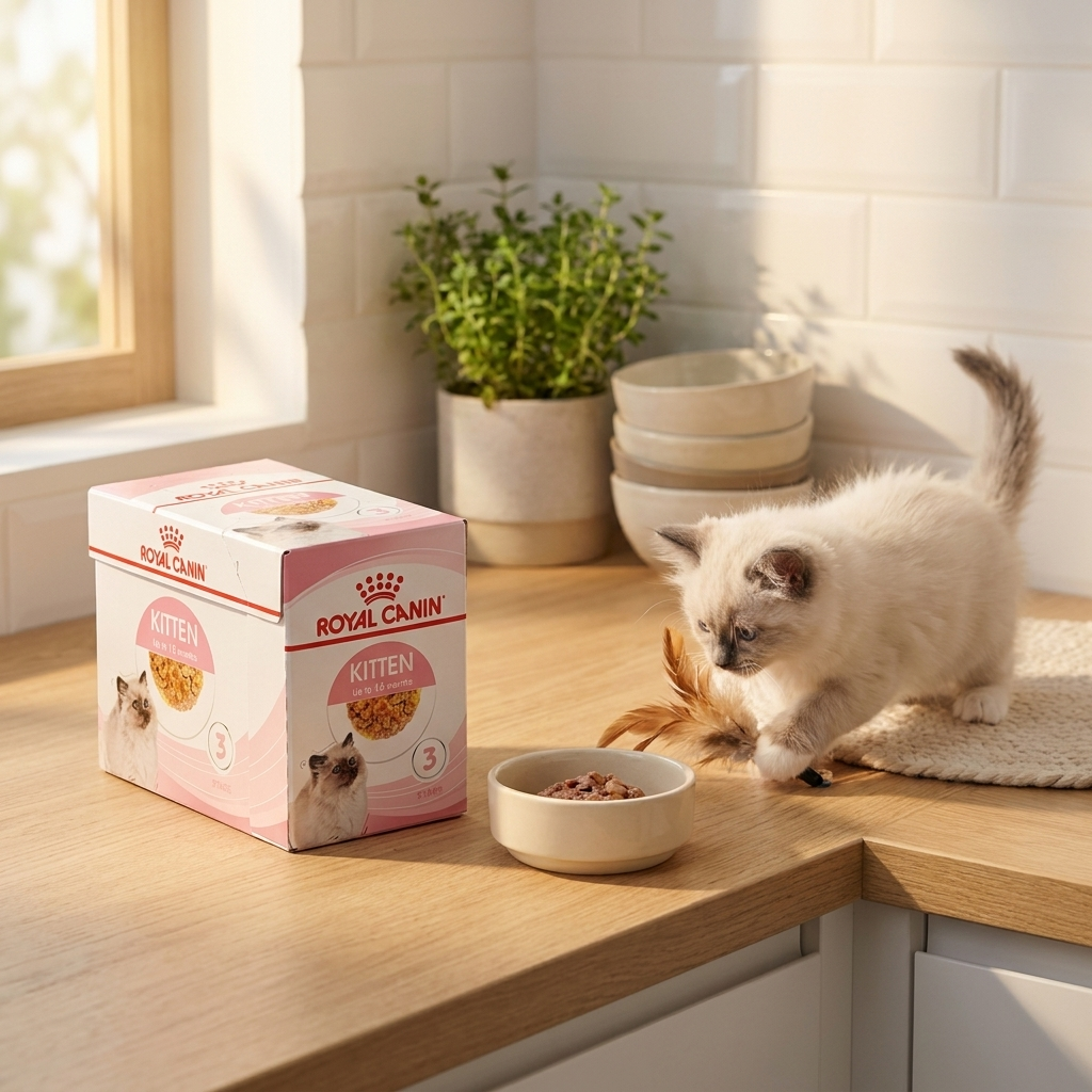 Royal Canin Kitten Instinctive mokra karma dla kociąt w galaretce 12x85 g – drób