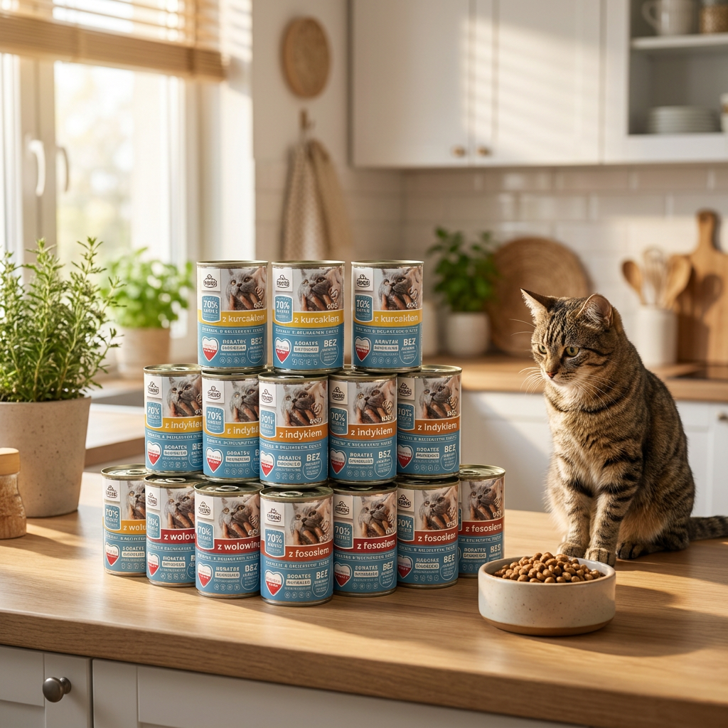 Frendi Mokra karma dla kota w sosie 36 x 400 g – puszki dla dorosłych kotów, mix smaków