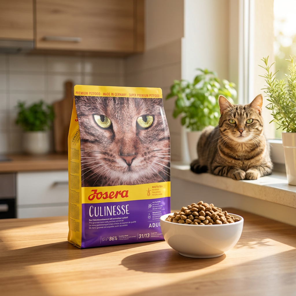 Josera Culinesse sucha karma dla kota 2 kg – bezzbożowa, dla wybrednych kotów, kurczak