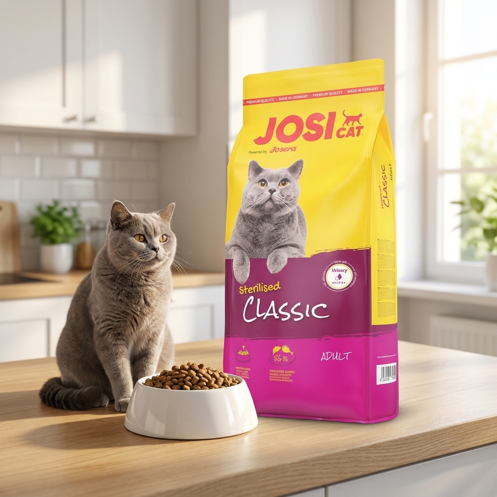 JosiCat Sterilised Classic sucha karma dla kotów sterylizowanych 10 kg – kurczak