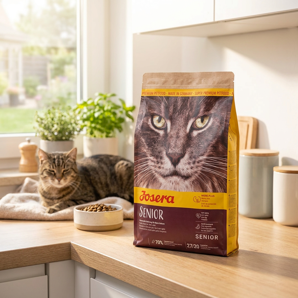Josera Senior sucha karma dla starszych kotów 2 kg – z kurczakiem, wsparcie nerek