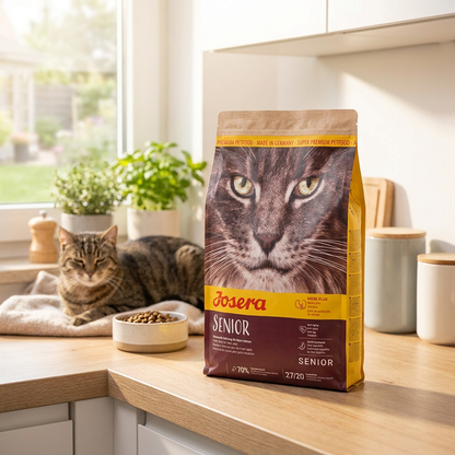 Josera Senior sucha karma dla starszych kotów 2 kg – z kurczakiem, wsparcie nerek
