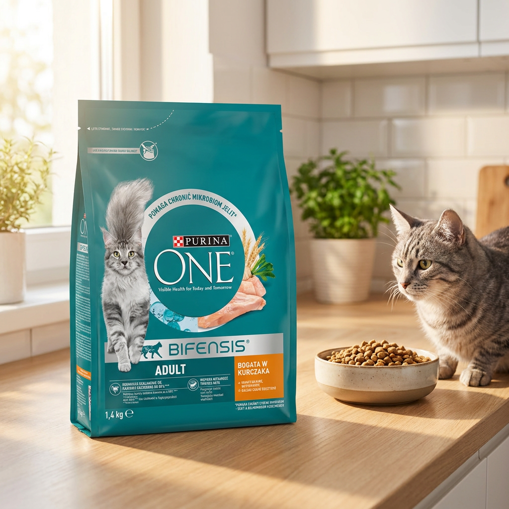 Purina One Adult Bifensis sucha karma dla kota z kurczakiem 1,4 kg – dla dorosłych kotów