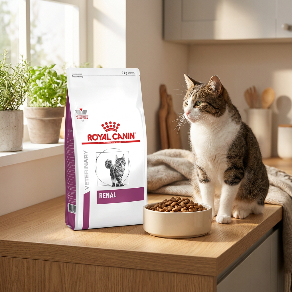 Royal Canin Renal Feline RF 23 sucha karma dla kota z niewydolnością nerek – 2 kg