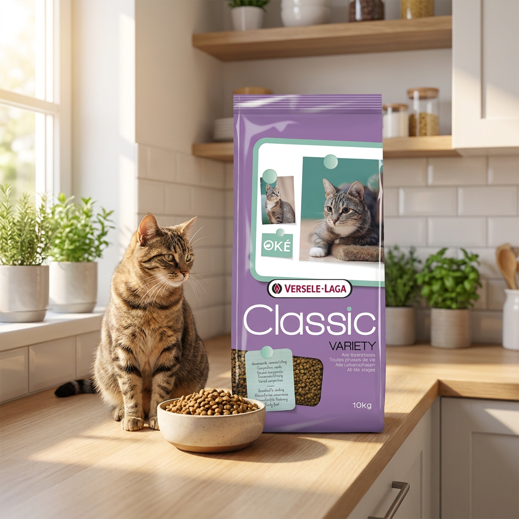Versele-Laga Classic Cat Variety sucha karma dla kota 10 kg – dla dorosłych kotów, mix smaków