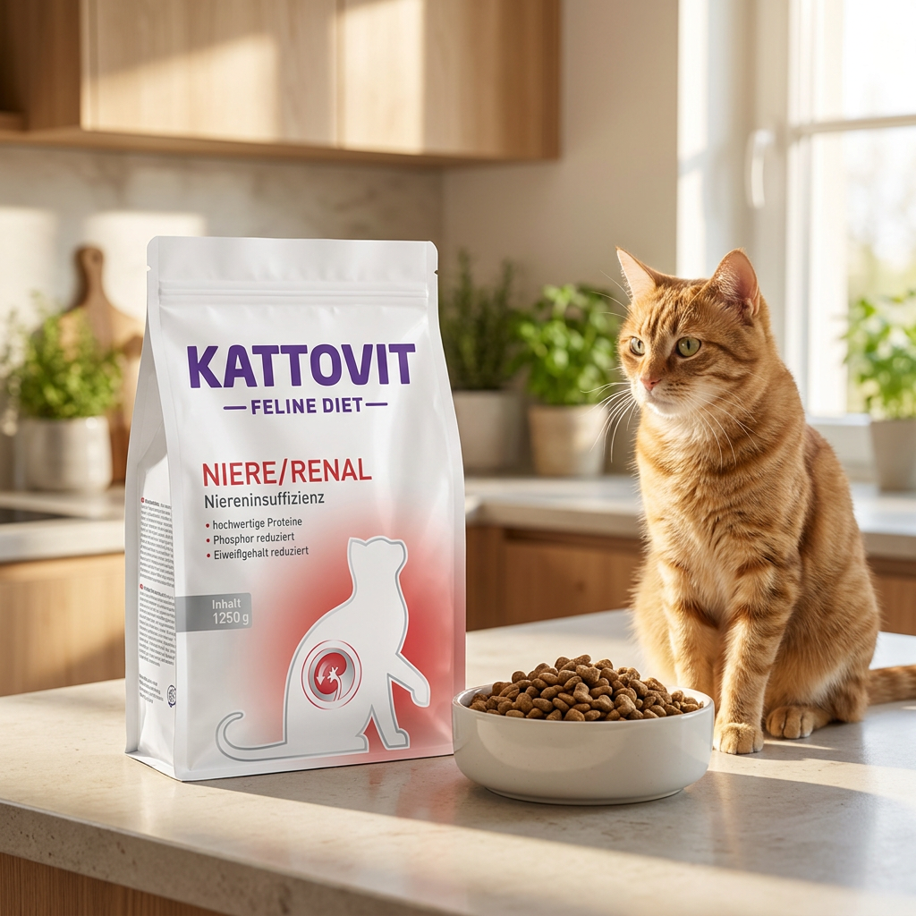 Kattovit Renal sucha karma dla kota na nerki 1250 g – dla dorosłych kotów, mix smaków
