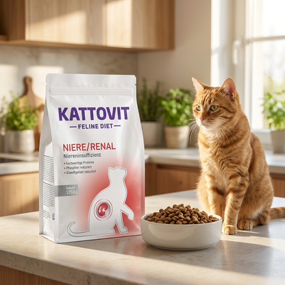 Kattovit Renal sucha karma dla kota na nerki 1250 g – dla dorosłych kotów, mix smaków