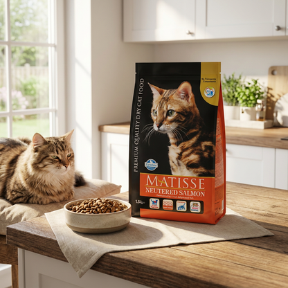 Farmina Matisse Neutered sucha karma dla kotów sterylizowanych 1,5 kg – łosoś