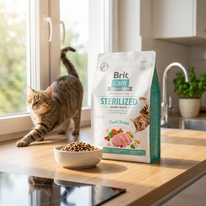 Brit Care Cat sucha karma dla kota sterylizowanego Urinary 2 kg – bezzbożowa, kurczak