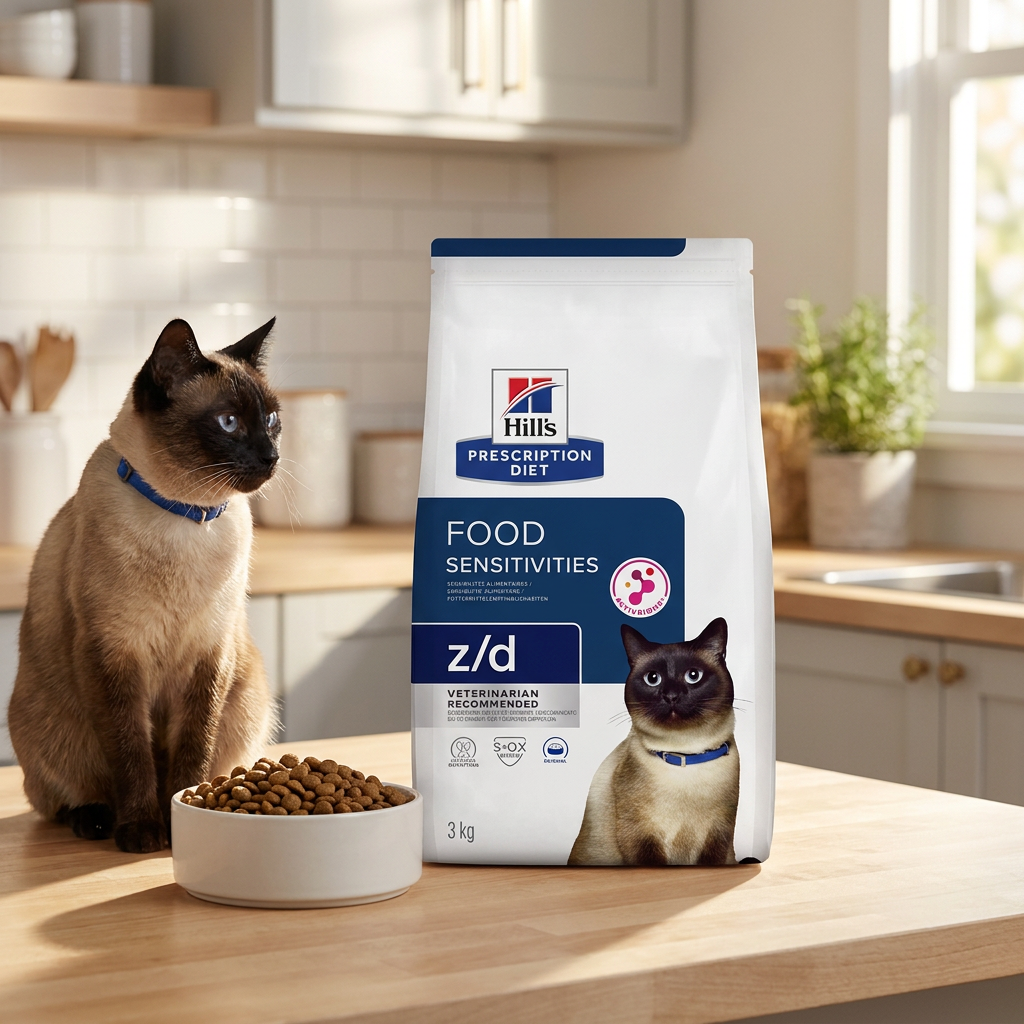 Hill's PD Food Sensitivities z/d sucha karma dla kota z alergią 3 kg – kurczak