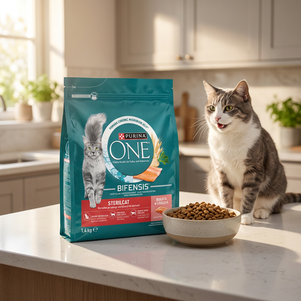 Purina ONE Bifensis Sterilcat sucha karma dla kota sterylizowanego 1,5 kg – łosoś