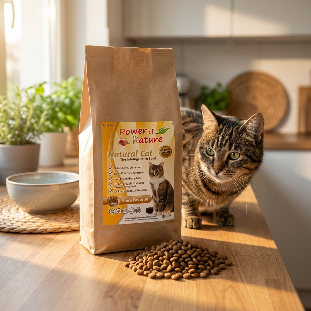 Power of Nature sucha karma dla kota 2 kg bezzbożowa z kurczakiem – Fee's Favorite