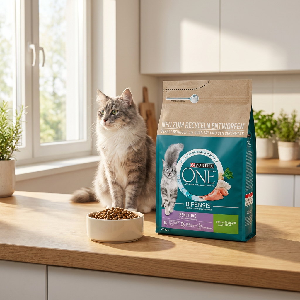Purina ONE Sensitive sucha karma dla kota z indykiem i ryżem 2,8 kg – dla kotów dorosłych
