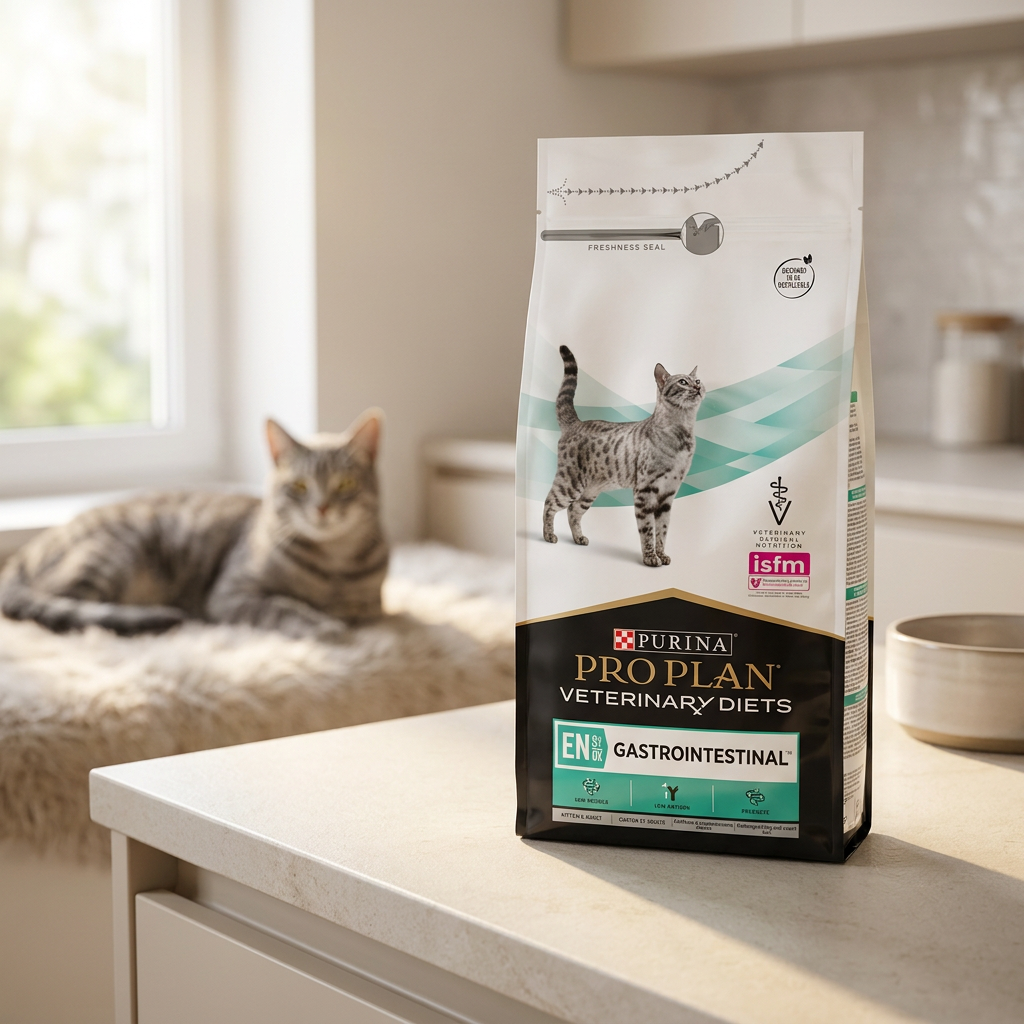 PRO PLAN Veterinary Diets EN Gastrointestinal sucha karma dla kota 1,5 kg z prebiotykiem