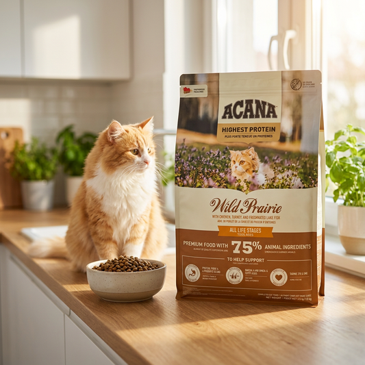 Acana Wild Prairie sucha karma dla kota 4,5 kg – bezzbożowa z kurczakiem i indykiem