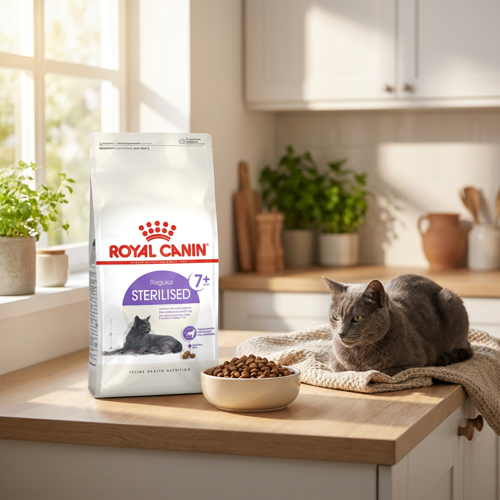 Royal Canin Sterilised +7 sucha karma dla kotów sterylizowanych starszych 3,5 kg – kurczak