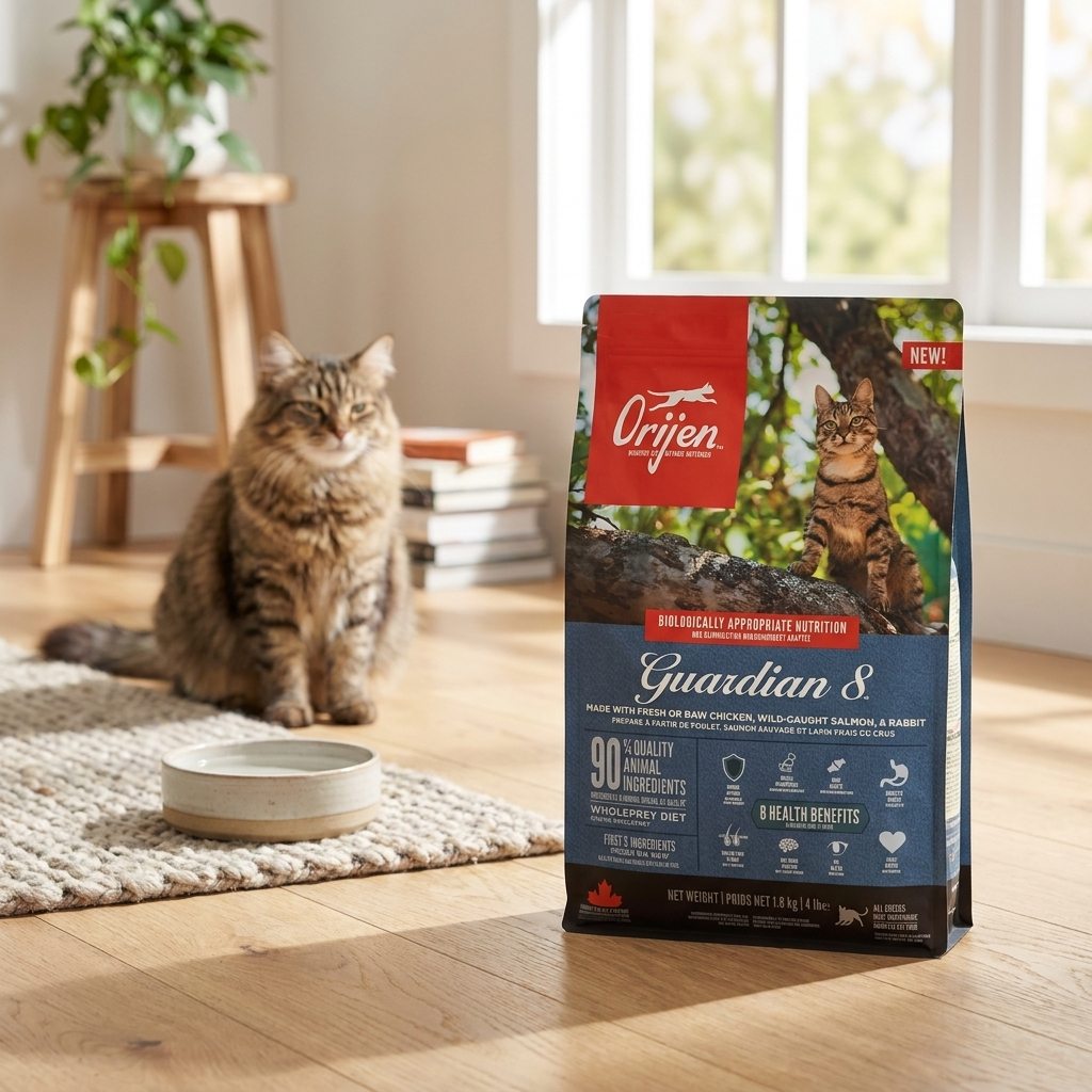 Orijen Cat Guardian 8 sucha karma dla kota 1,8 kg – karma pełnoporcjowa