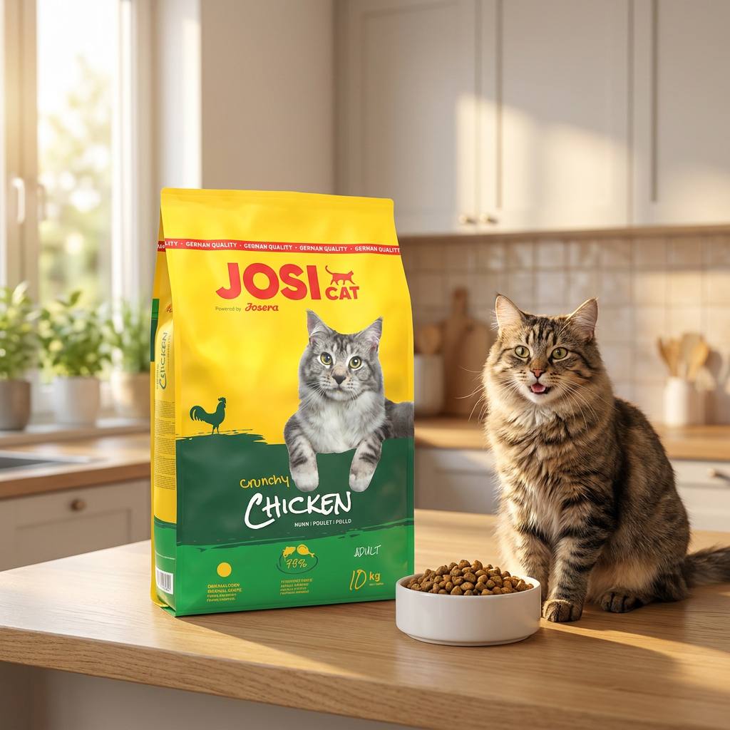 JosiCat Crunchy Chicken sucha karma dla dorosłych kotów z kurczakiem – 10 kg