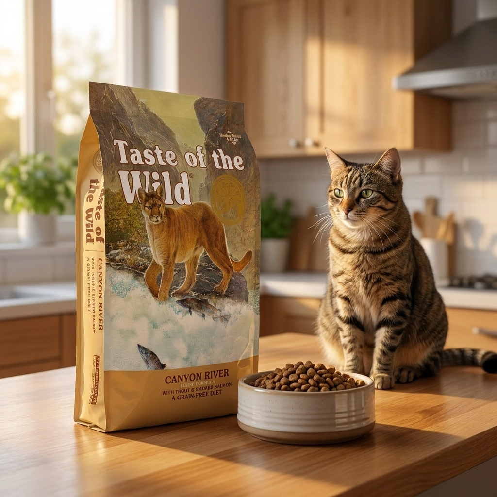 Taste of the Wild Canyon River sucha karma dla kota bezzbożowa 2 kg – łosoś i pstrąg