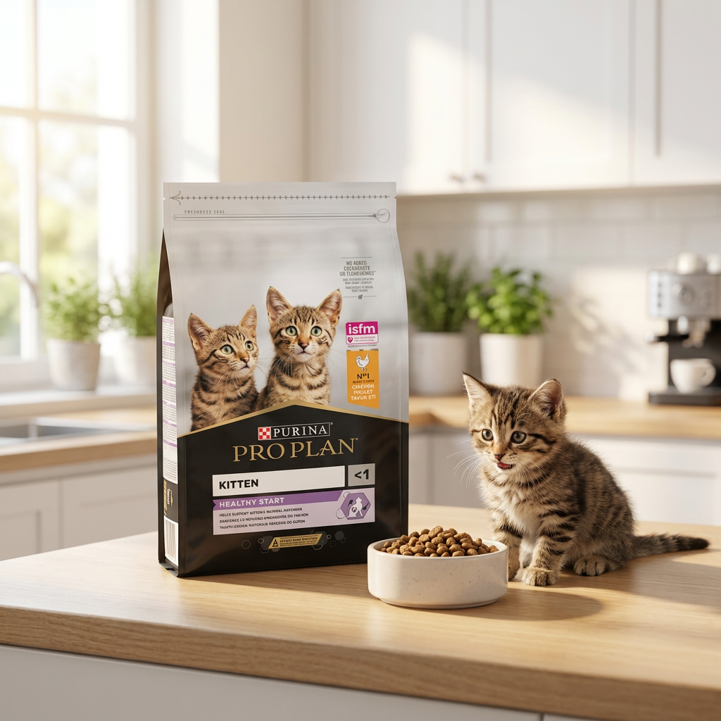 Pro Plan sucha karma dla kociąt Original Kitten Healthy Start 1,5 kg z siarą – kurczak