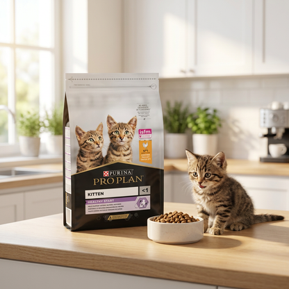 Pro Plan sucha karma dla kociąt Original Kitten Healthy Start 1,5 kg z siarą – kurczak